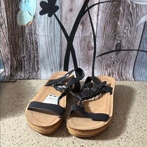 Stylish Black Women's Sandals